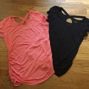Jessica Simpson maternity shirts, sz L